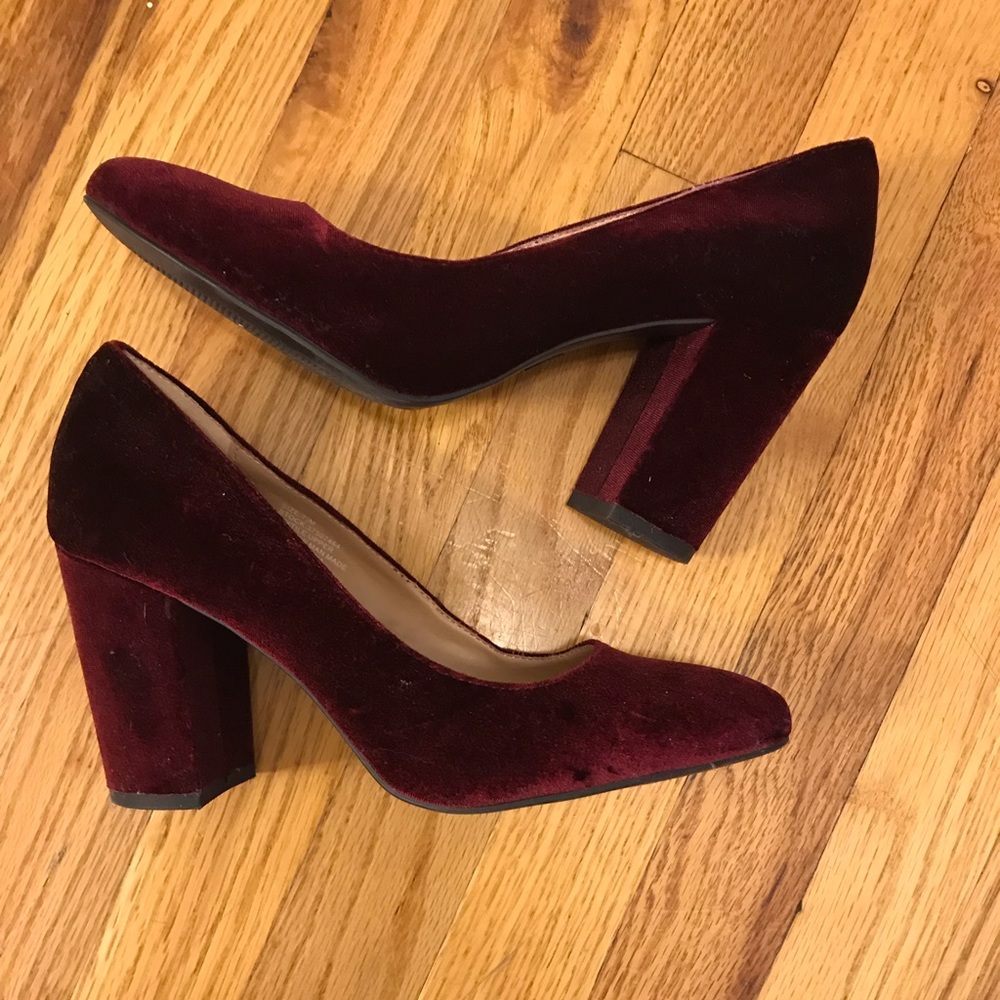 Red Velvet Heels